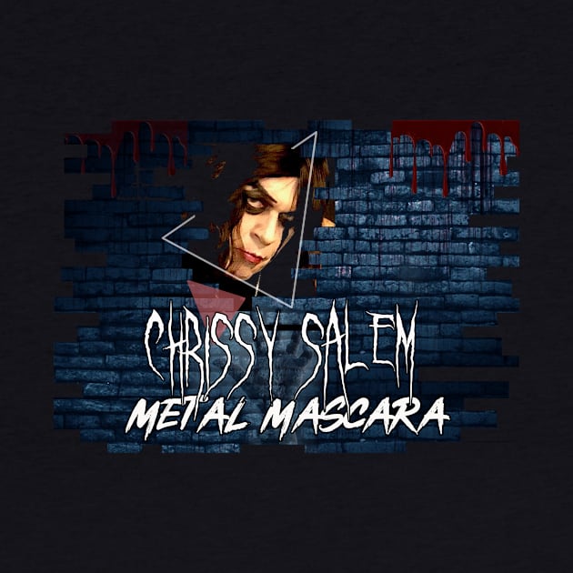 Chrissy Salem Metal Mascara Banner Design by Chrissy Salem Merch